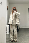 Aviva Jifei Xue staining soft parachute pants SS23-PP-FS